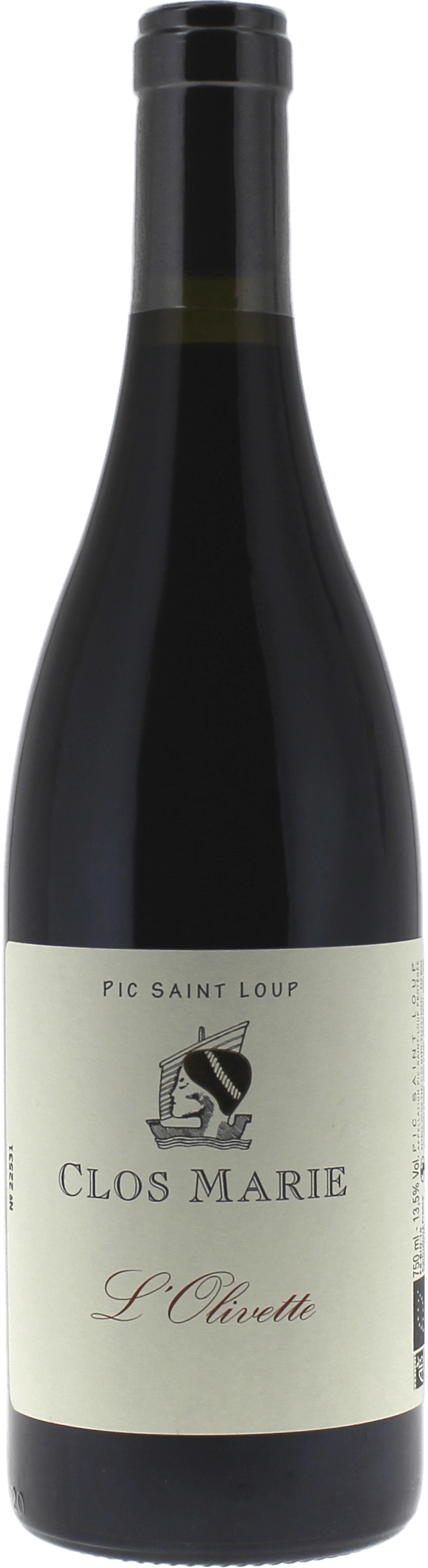 Clos Marie L'Olivette Pic Saint loup Languedoc 2023