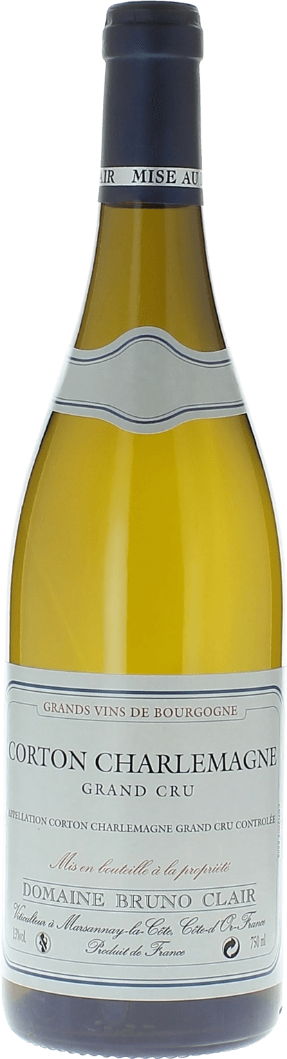 Corton Charlemagne Grand cru Domaine CLAIR BRUNO Bourgogne blanc 2023