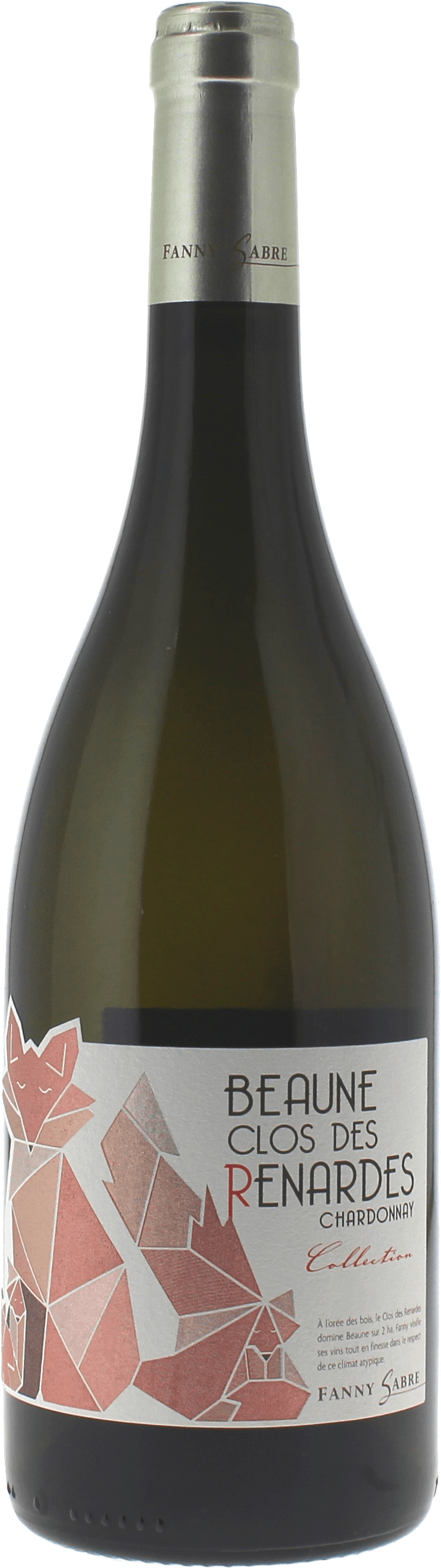 Beaune Clos des Renardes Blanc Domaine SABRE Fanny Bourgogne blanc 2023