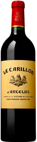 CARILLON D'ANGELUS Réserve Château 2025 2nd vin Château Angélus Saint-Emilion Bordeaux rouge 2014