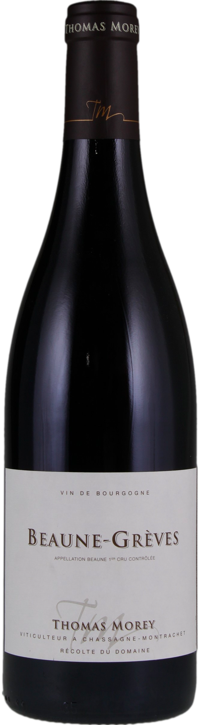 Beaune les Grèves 1er cru Domaine MOREY Thomas Bourgogne rouge 2023