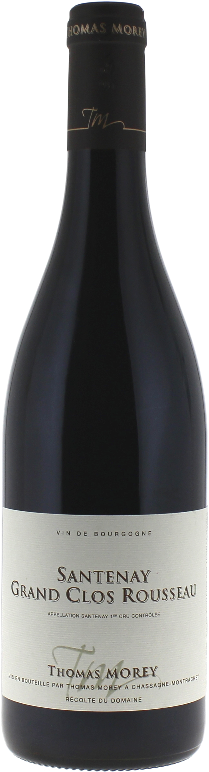 Santenay 1er Cru Grand Clos Rousseau Domaine MOREY Thomas Bourgogne rouge 2023