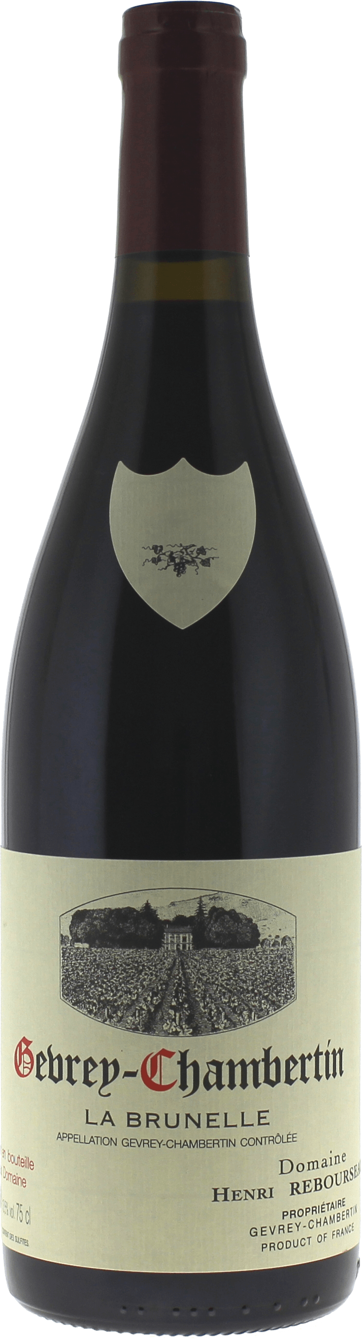 Gevrey Chambertin La Brunelle Domaine REBOURSEAU Henri Bourgogne rouge 2023