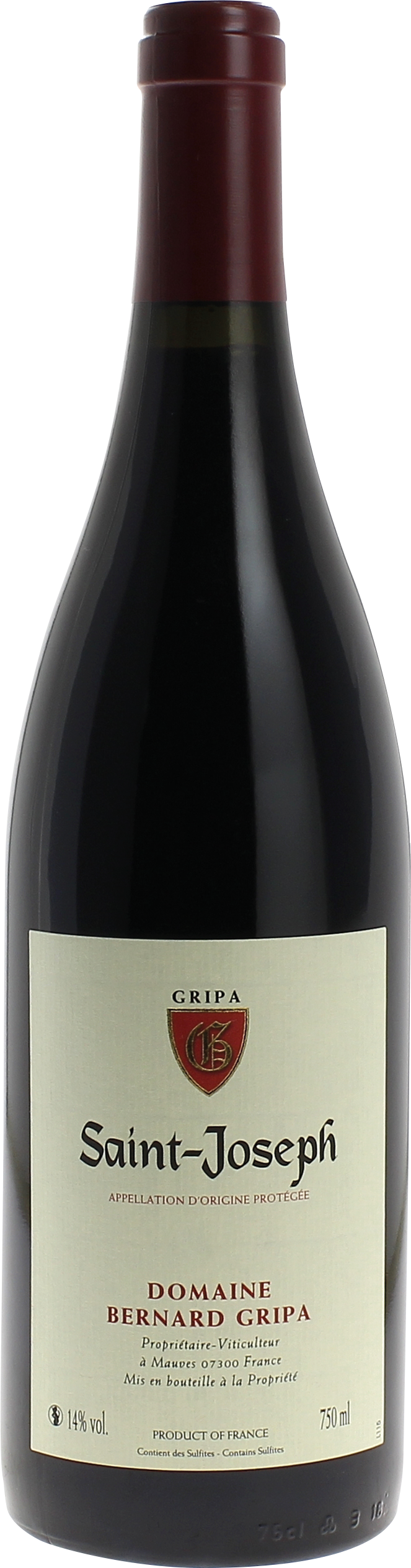 Saint Joseph Gripa St Joseph Vallée du Rhône Rouge 2023