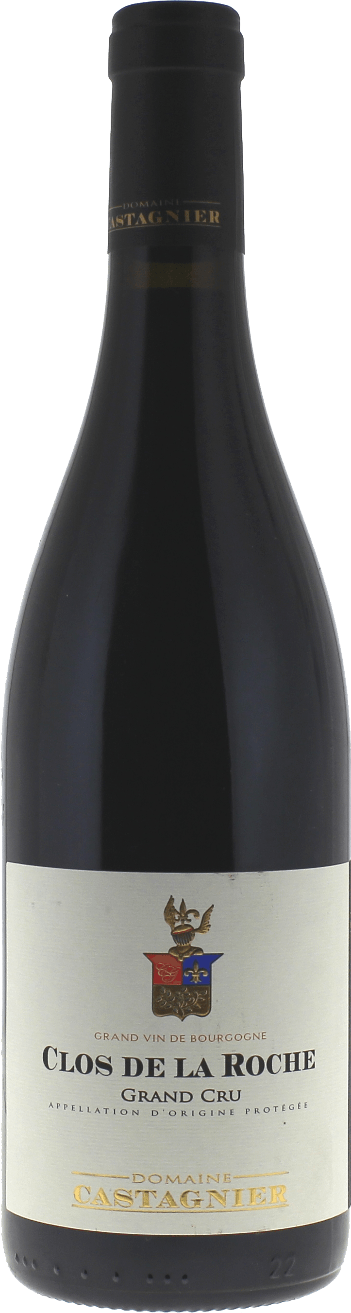 Clos de la Roche Grand cru Domaine CASTAGNIER Bourgogne rouge 2023