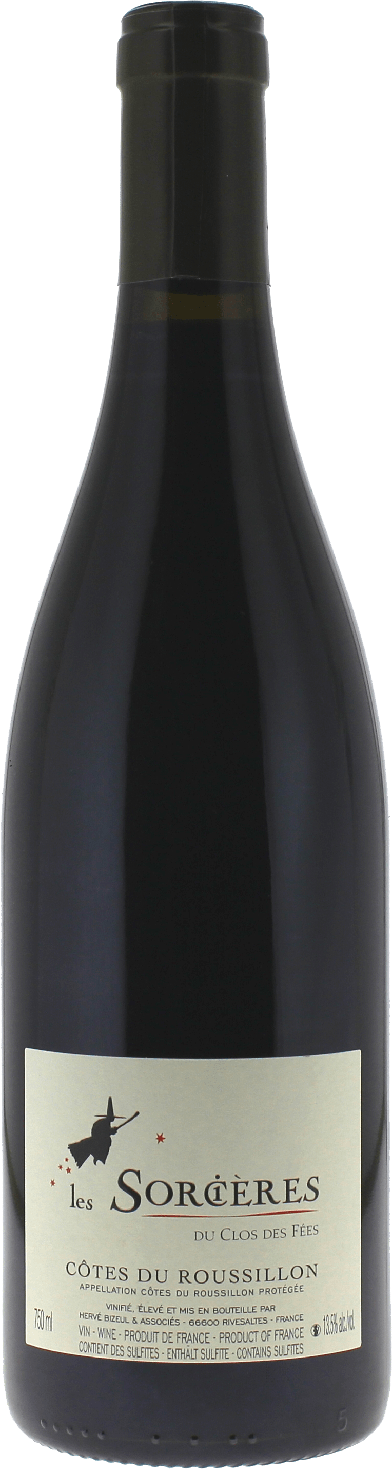 Clos des Fées Les Sorcières Hervé Bizeul Côtes du Roussillon AOC Roussillon 2024