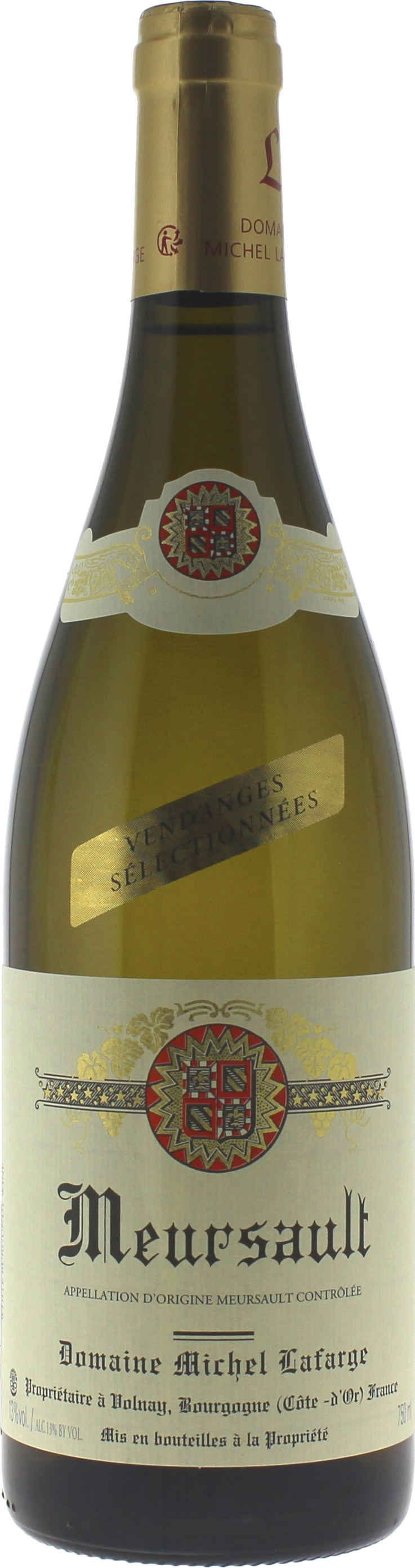 Meursault Vendanges sélectionnées Domaine LAFARGE Bourgogne blanc 2022