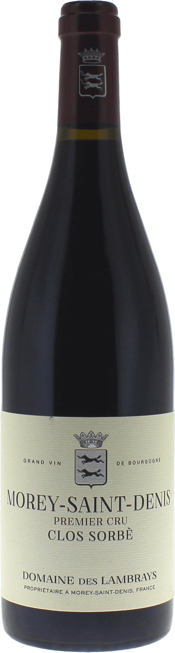 Morey Saint Denis 1er Cru Clos Sorbè DOMAINE DES LAMBRAYS Bourgogne rouge 2023