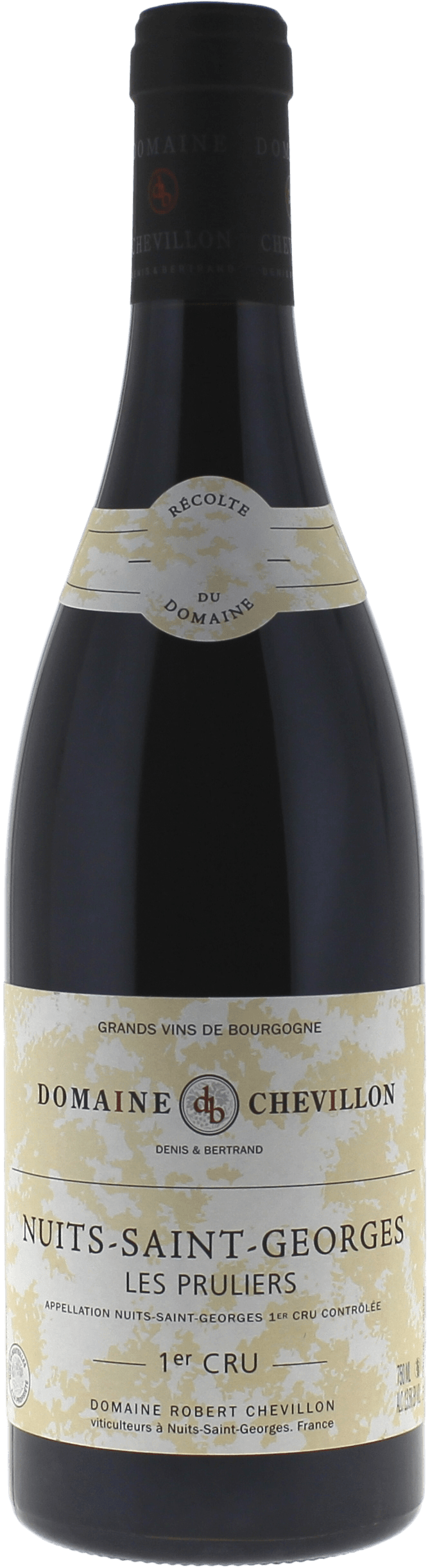 Nuits Saint Georges 1er cru les Pruliers Domaine CHEVILLON Robert Bourgogne rouge 2021