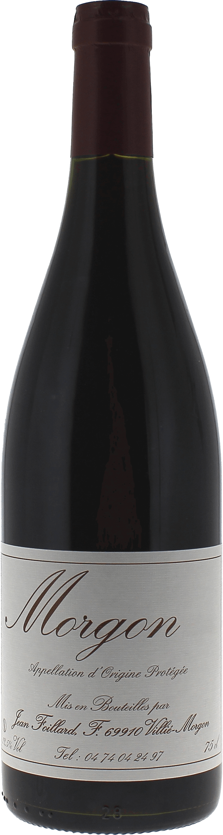 Morgon Domaine FOILLARD Jean Bourgogne rouge 2023