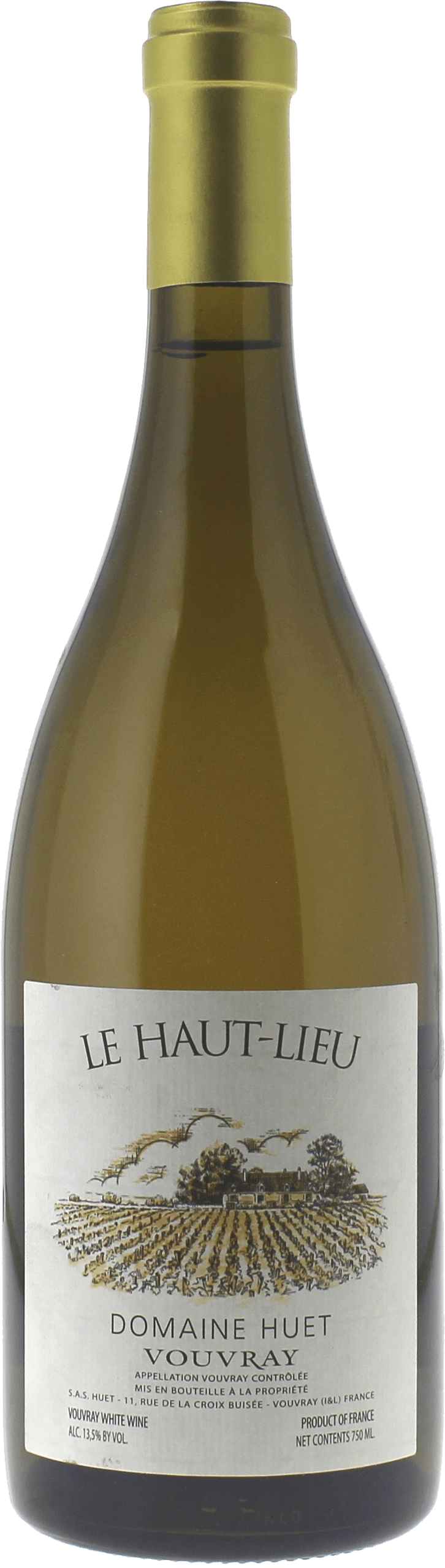 Vouvray Huet le Haut Lieu Sec Vouvray Vallée de la Loire 2002