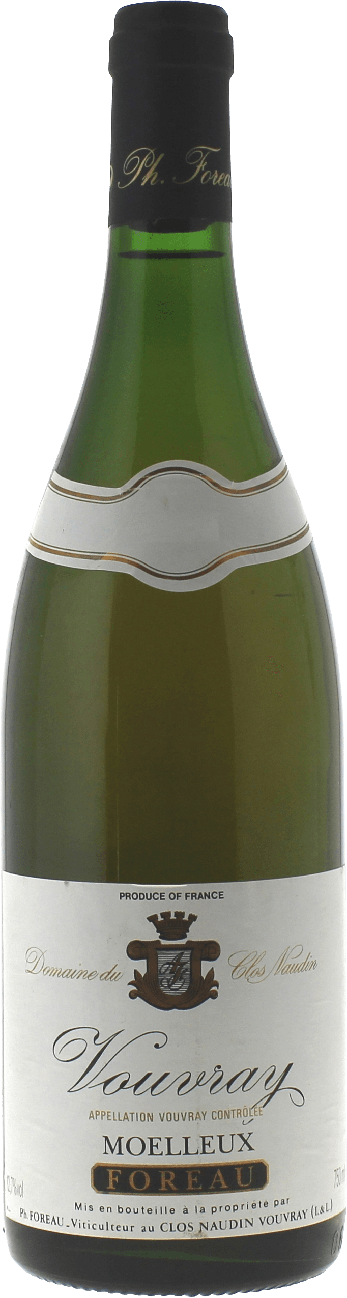 Vouvray Moelleux Foreau Clos Naudin Vouvray Vallée de la Loire 1988
