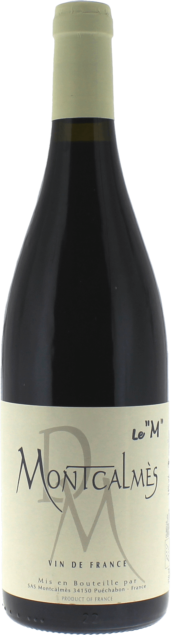 Montcalmès le "M" 100% Mouvedre Vin de France Languedoc 2021