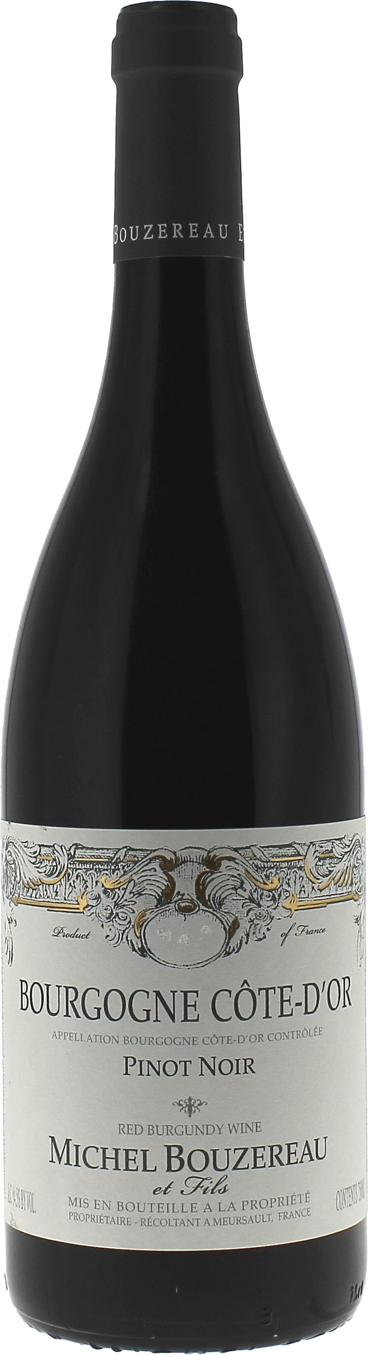 Bourgogne Cote d'Or Pinot Noir BOUZEREAU Michel Bourgogne rouge 2023