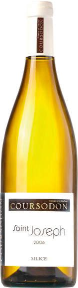 Saint Joseph blanc Silice Coursodon St Joseph Vallée du Rhône Blanc 2024