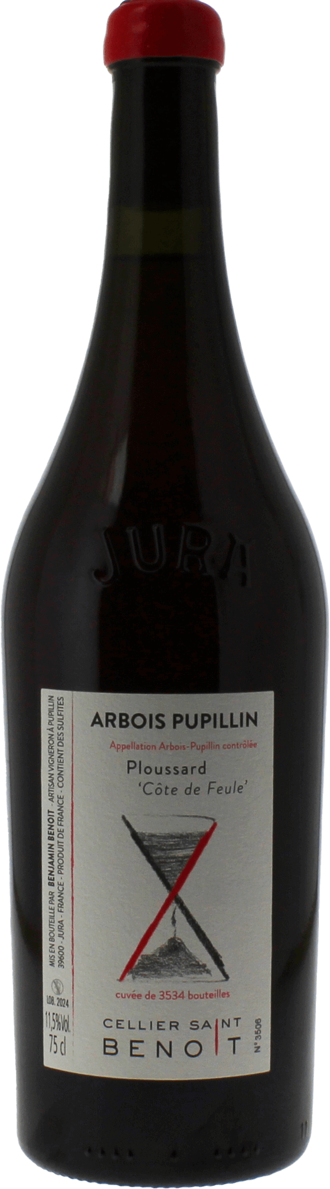 Ploussard Côte de Feule Cellier Saint Benoit JURA Jura 2023