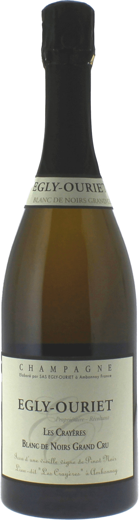 Egly Ouriet Les Crayères Blanc de Noirs Grand Cru (dégorgement septembre 2024) EGLY OURIET Champagne