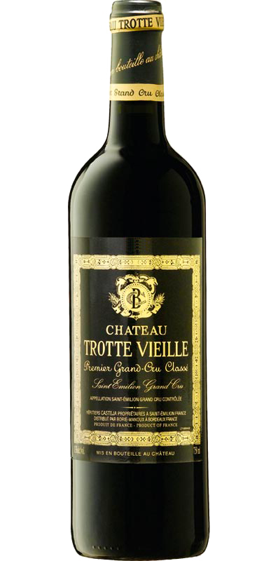 TROTTEVIEILLE° Saint-Emilion Bordeaux rouge 2022