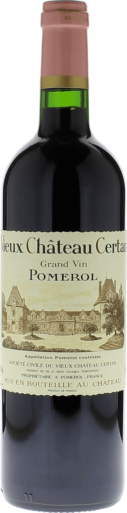 VIEUX CHÂTEAU CERTAN° Pomerol Bordeaux rouge 2022