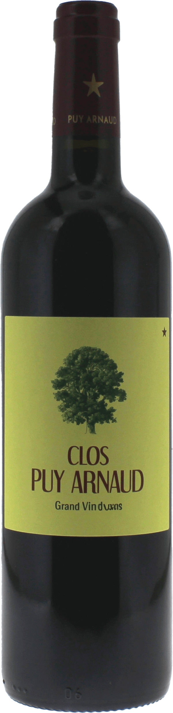 CLOS PUY ARNAUD° CÔTES DE CASTILLON Bordeaux rouge 2020