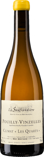 Pouilly Vinzelles les quarts° La Soufrandière Bourgogne blanc 2015