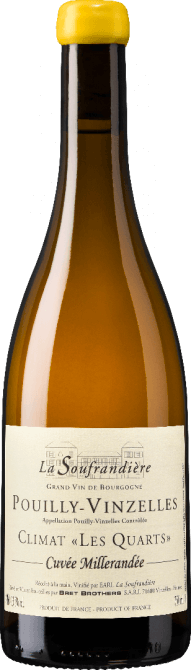Pouilly Vinzelles quarts Millerandé° La Soufrandière Bourgogne blanc 2018