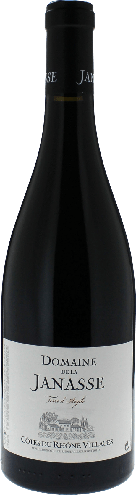 Côtes du Rhône Rouge la Janasse Terre d'Argile Côtes du Rhone Vallée du Rhône Rouge 2023