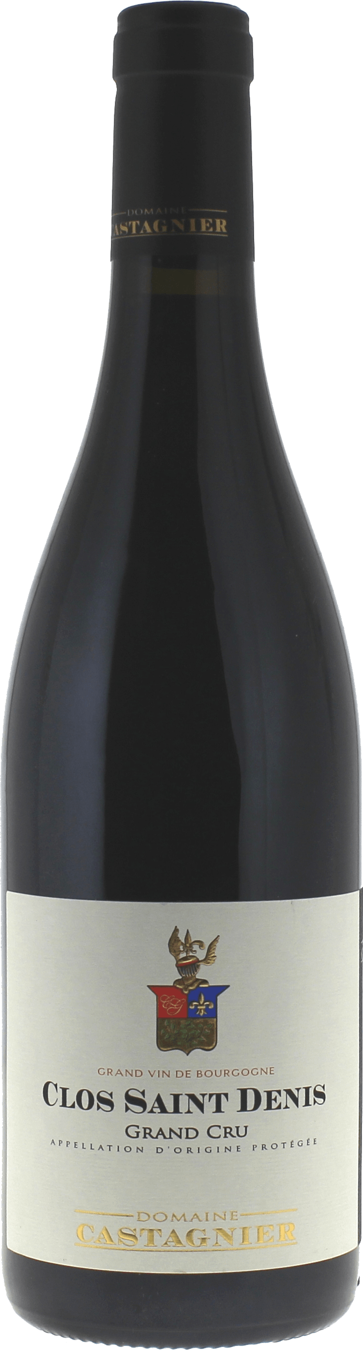 Clos Saint Denis Grand cru Domaine CASTAGNIER Bourgogne rouge 2015