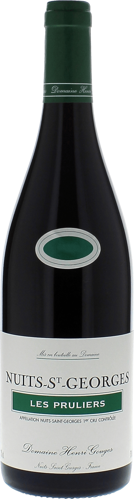 Nuits Saint Georges 1er cru les Pruliers Domaine GOUGES Henri Bourgogne rouge 2023