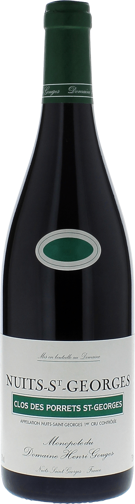 Nuits Saint Georges 1er Cru Clos des Porrets Domaine GOUGES Henri Bourgogne rouge 2023