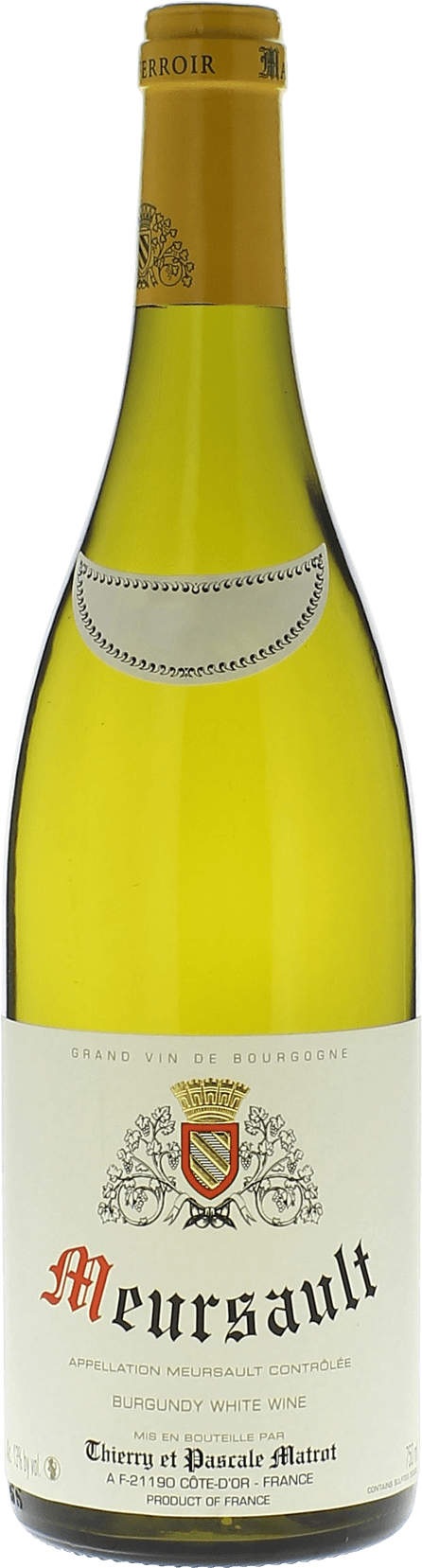 Meursault Domaine MATROT Bourgogne blanc 2023