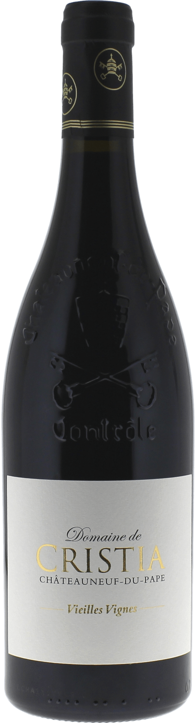 Domaine de Cristia Vieilles Vignes Châteauneuf-du-Pape Vallée du Rhône Rouge 2022