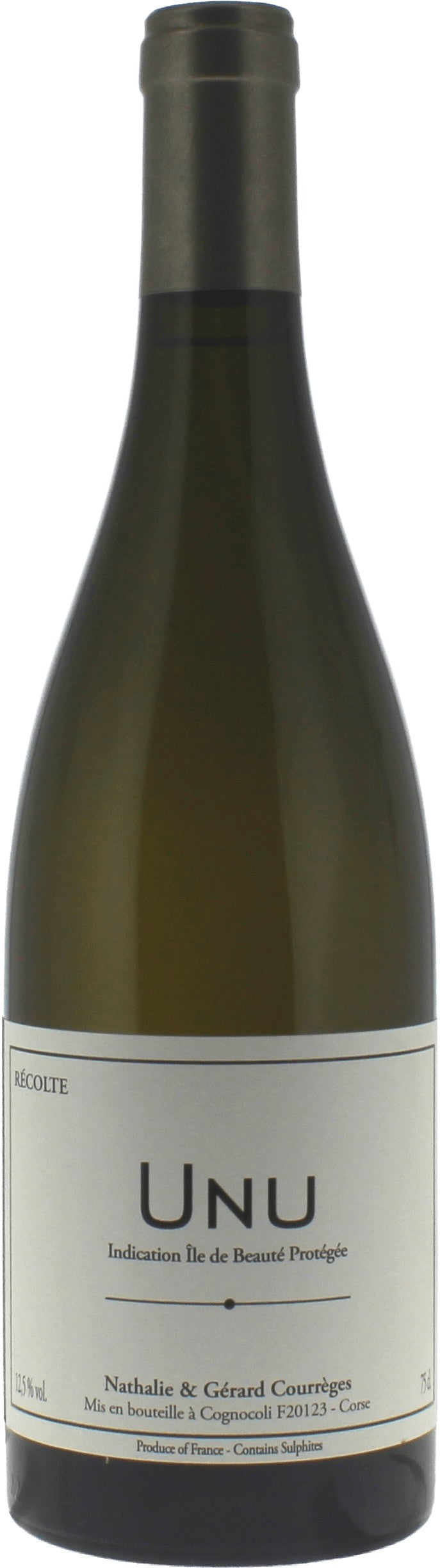 Unu blanc Domaine Vaccelli IGP Ile de Beauté Corse 2024