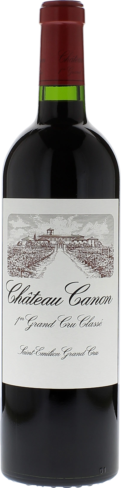 CANON 1er Grand cru classé Saint-Emilion Bordeaux rouge 2008