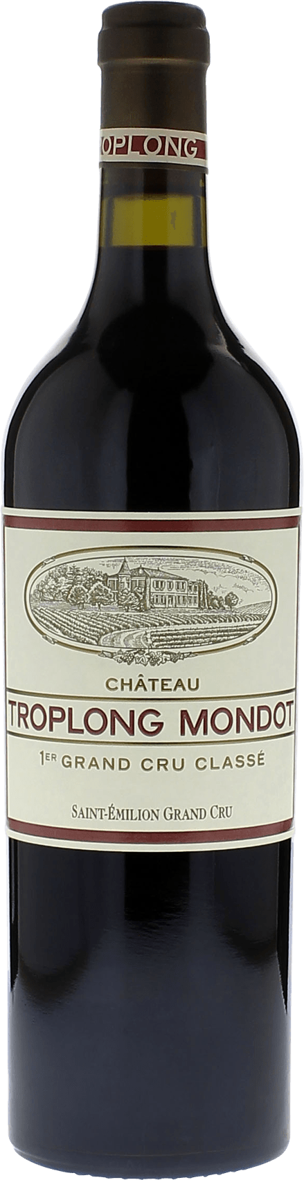 TROPLONG MONDOT 1er Grand cru B classé Saint-Emilion Bordeaux rouge 2017