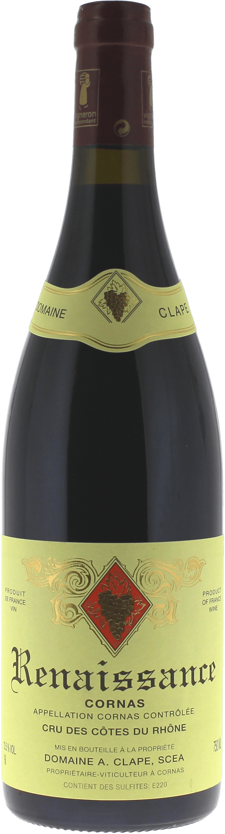 Cornas Renaissance Clape Cornas Vallée du Rhône Rouge 2023