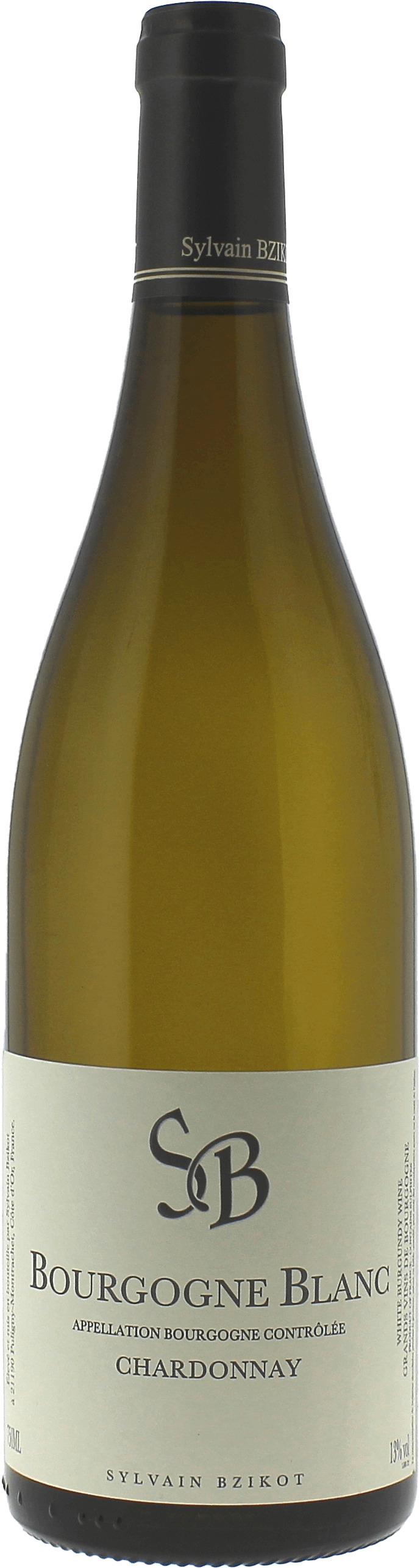 Bourgogne blanc Domaine BZIKOT Sylvain Bourgogne blanc 2023