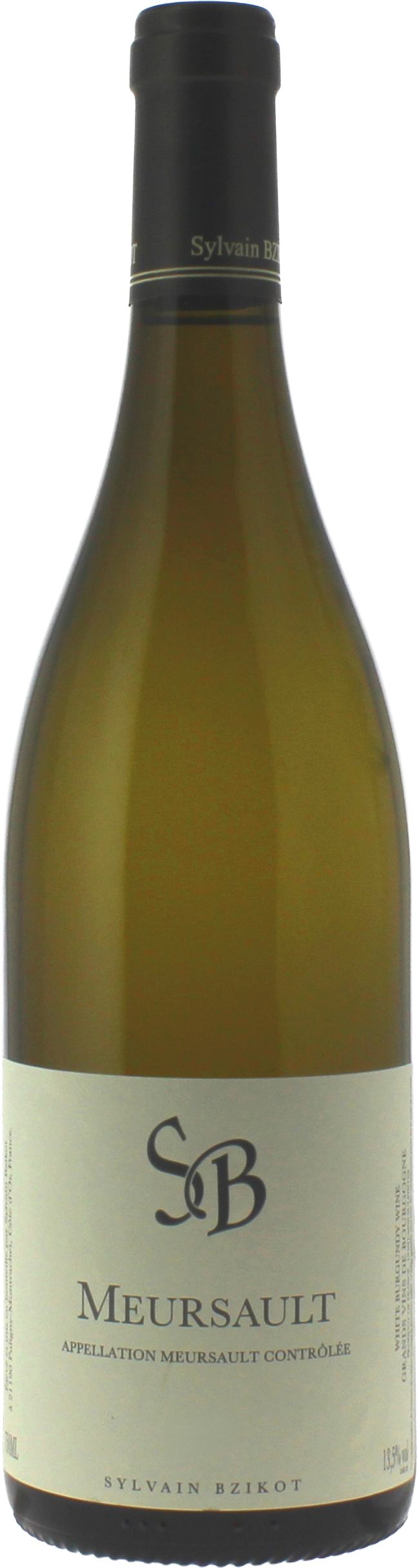 Meursault Domaine BZIKOT Sylvain Bourgogne blanc 2023