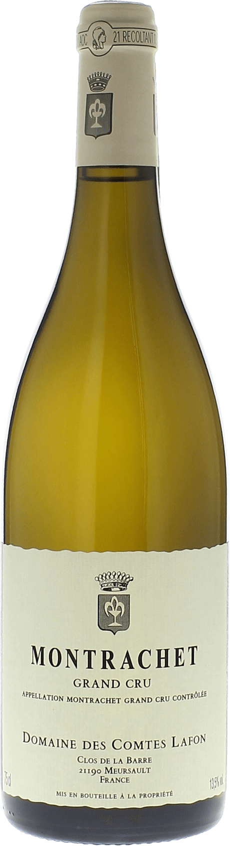 Montrachet Grand cru Domaine Comtes LAFON Bourgogne blanc 2002