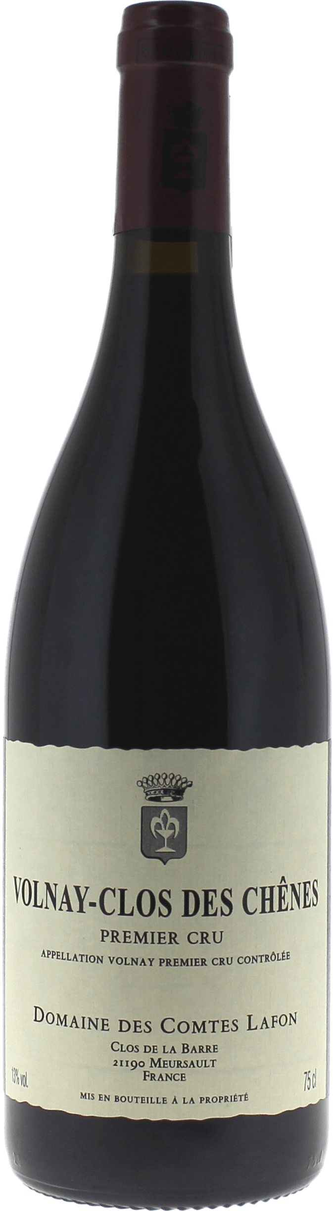 Volnay Clos des Chênes 1er cru Domaine Comtes Lafon Bourgogne rouge 2005