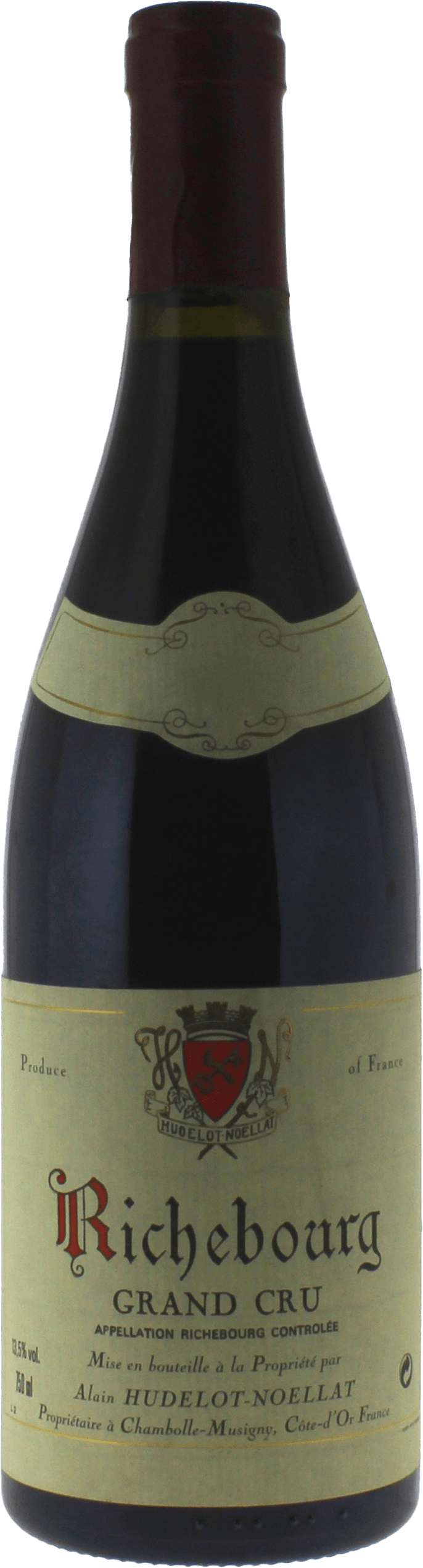 Richebourg Grand cru HUDELOT NOELLAT Bourgogne rouge 1997