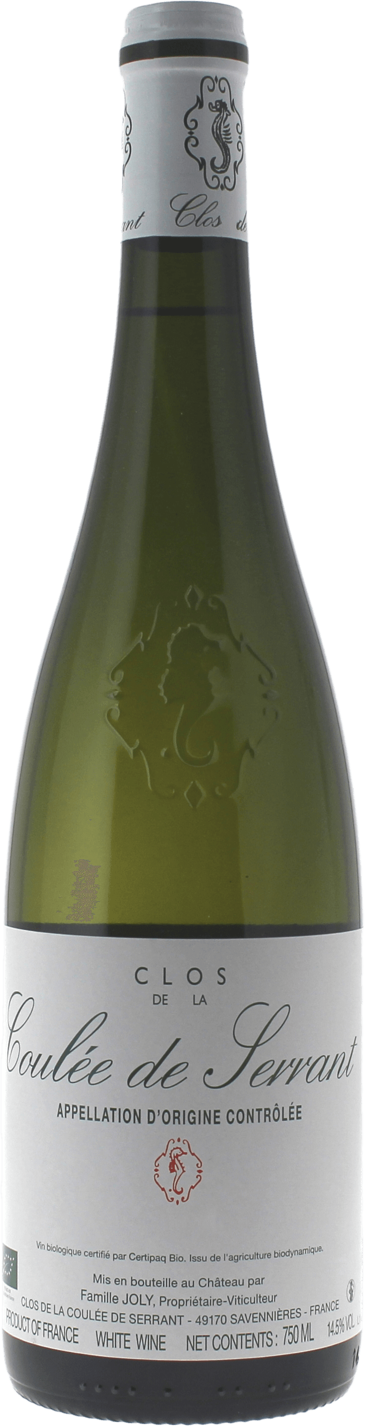 La Coulée de Serrant Nicolas Joly Coulée de Serrant Vallée de la Loire 1987