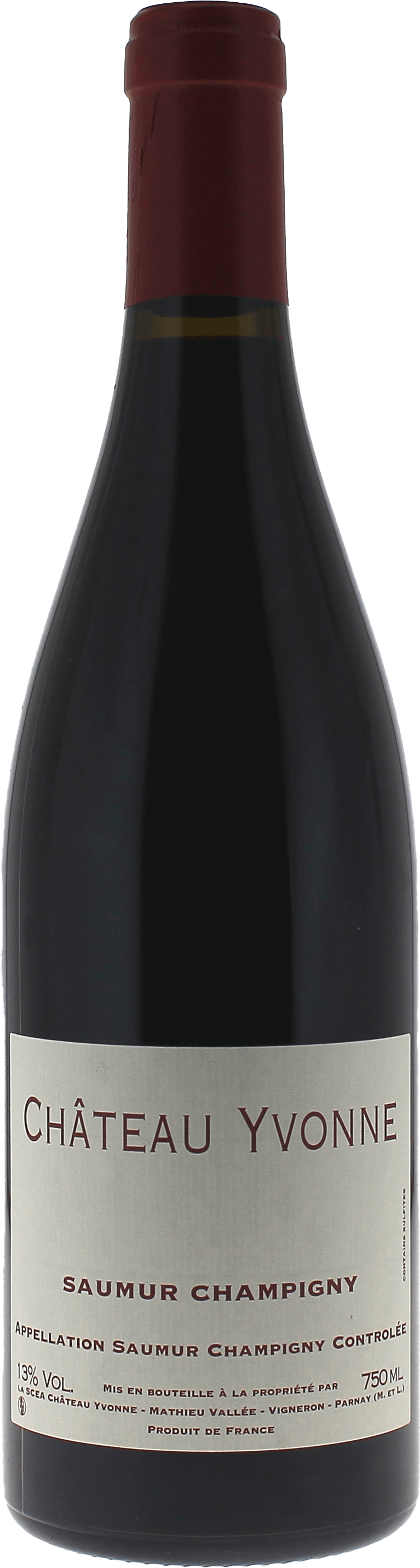 Cuvée Yvonne Château Yvonne Saumur Champigny Vallée de la Loire 2023