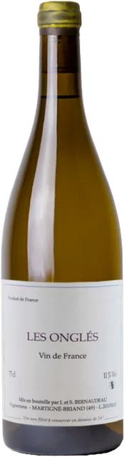 Ongles Bernaudeau Vin de France Vallée de la Loire 2015