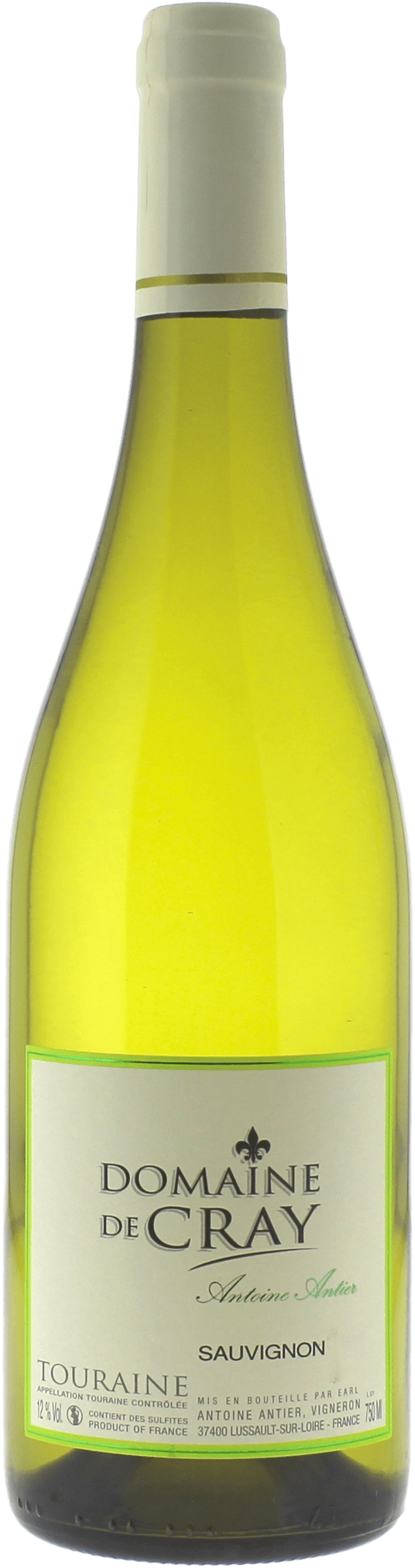 Touraine Sauvignon Domaine de Cray Touraine Vallée de la Loire 2024