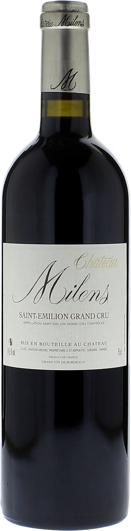 MILENS Grand cru Saint-Emilion Bordeaux rouge 2023