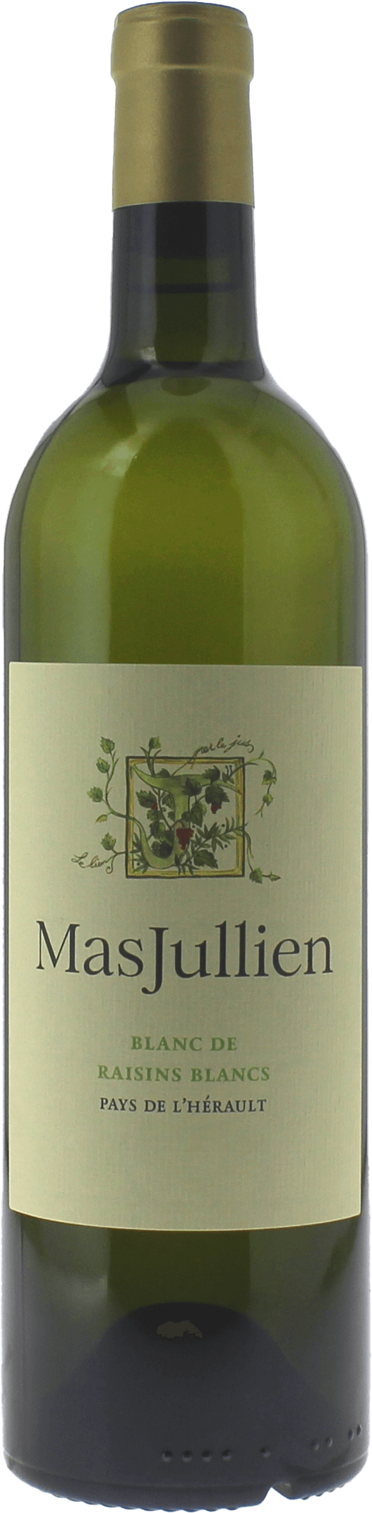 Mas Jullien Blanc de Raisins Blancs blanc IGP Pays d'Herault Languedoc 2024