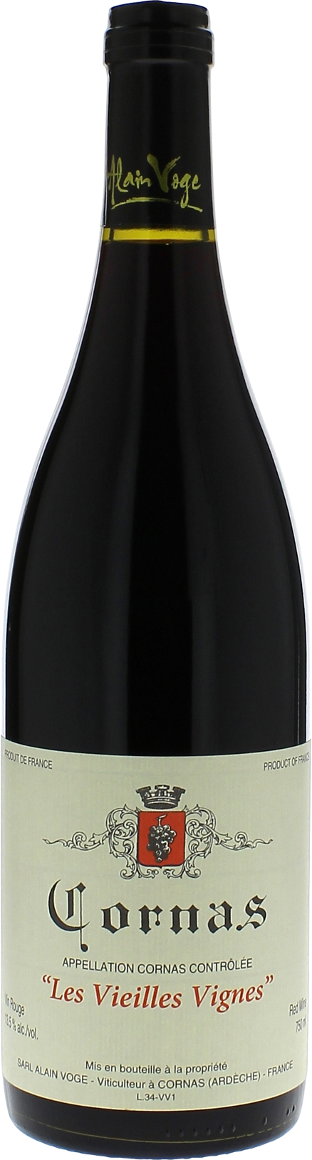 Cornas Les Vieilles Vignes Alain Voge Cornas Vallée du Rhône Rouge 2023