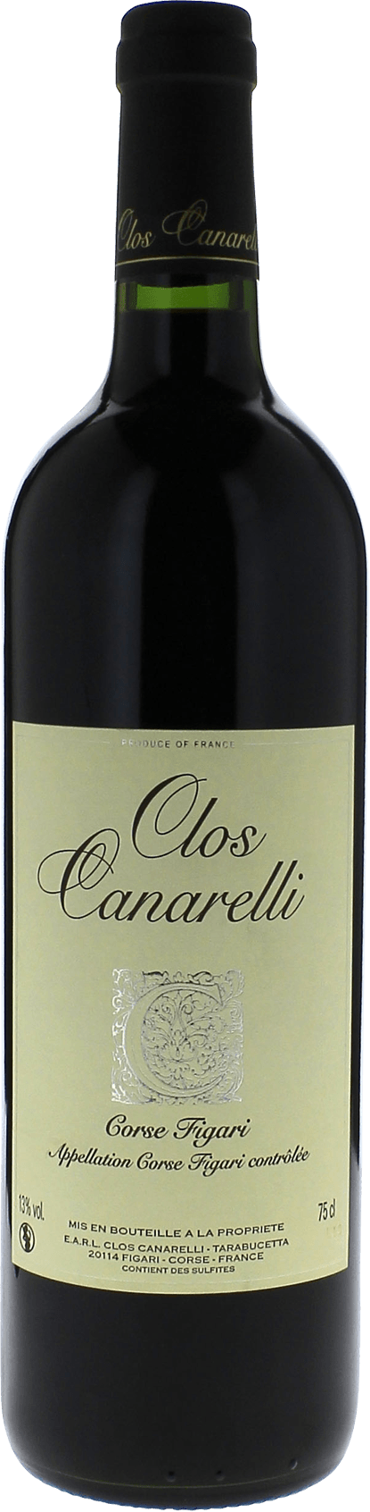 Clos Canarelli rouge AOP Figari Corse 2023