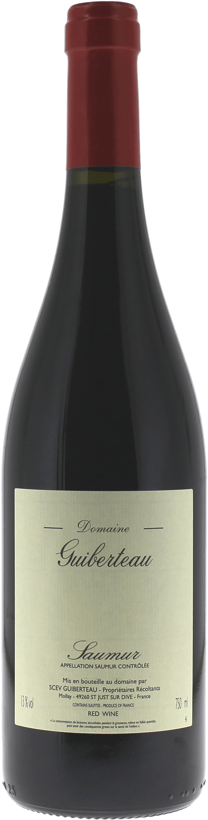 Saumur Rouge Guiberteau Saumur Vallée de la Loire 2024